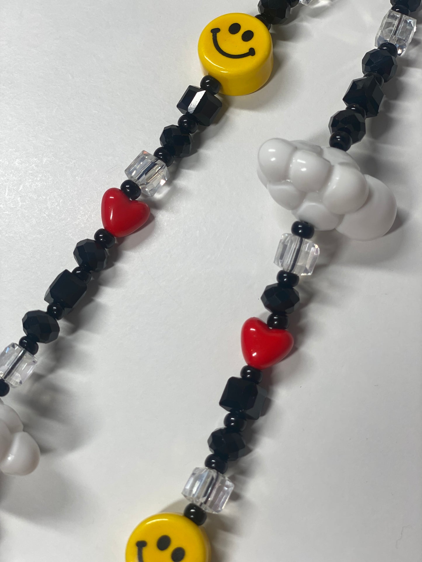 HEAD & HEART IN THE CLOUDS phone charm