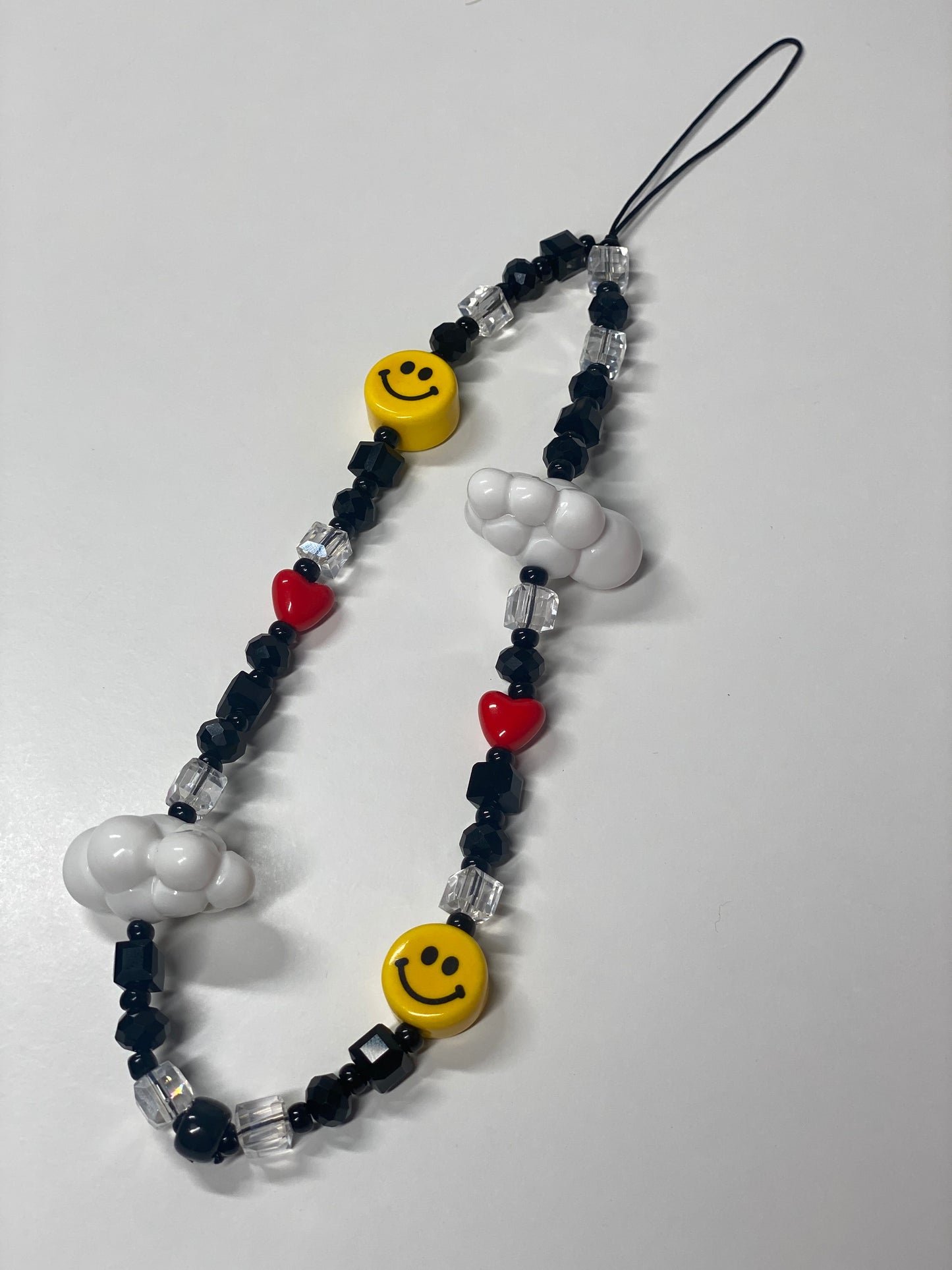 HEAD & HEART IN THE CLOUDS phone charm