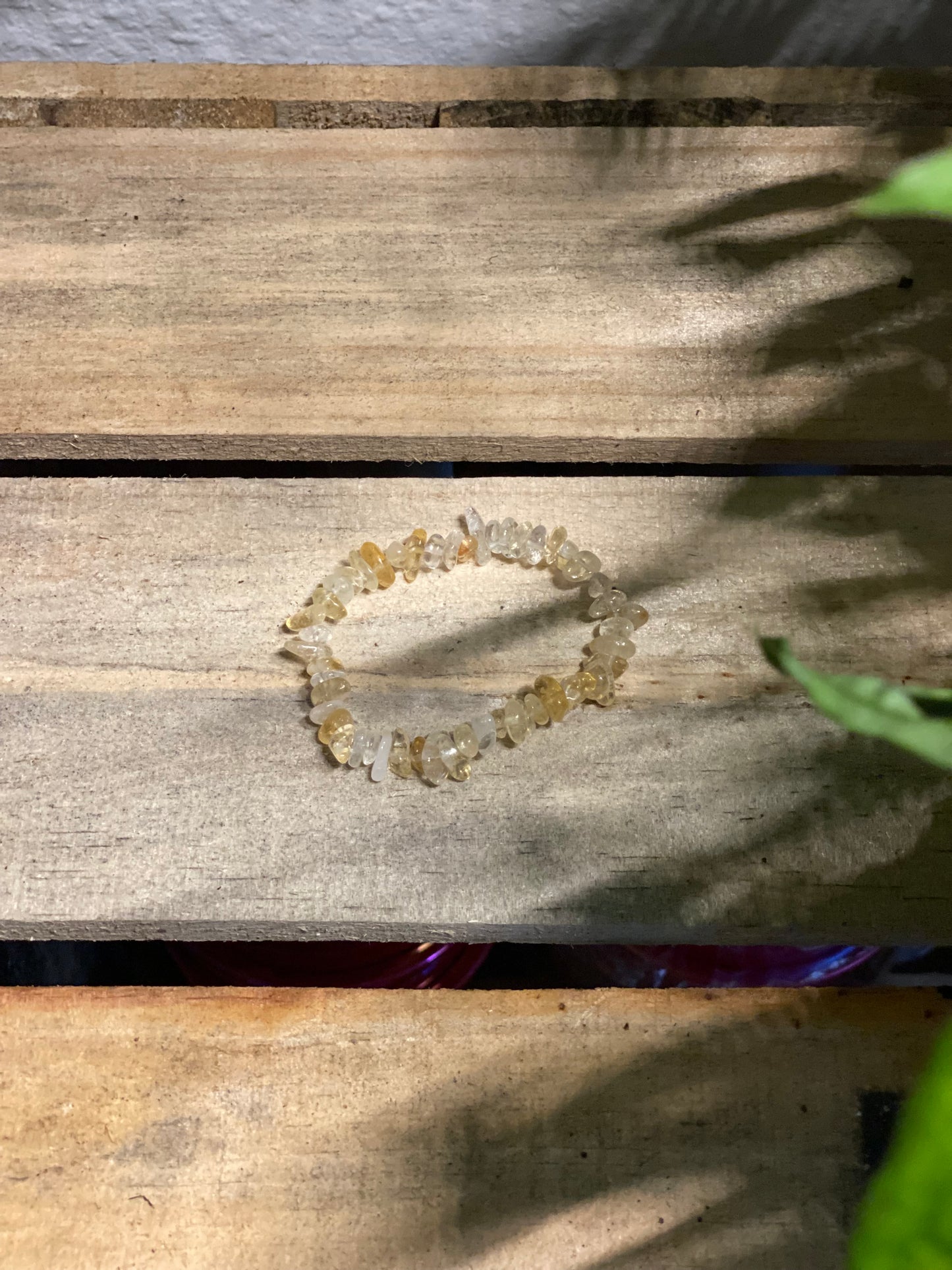 CITRINE full chip bracelet