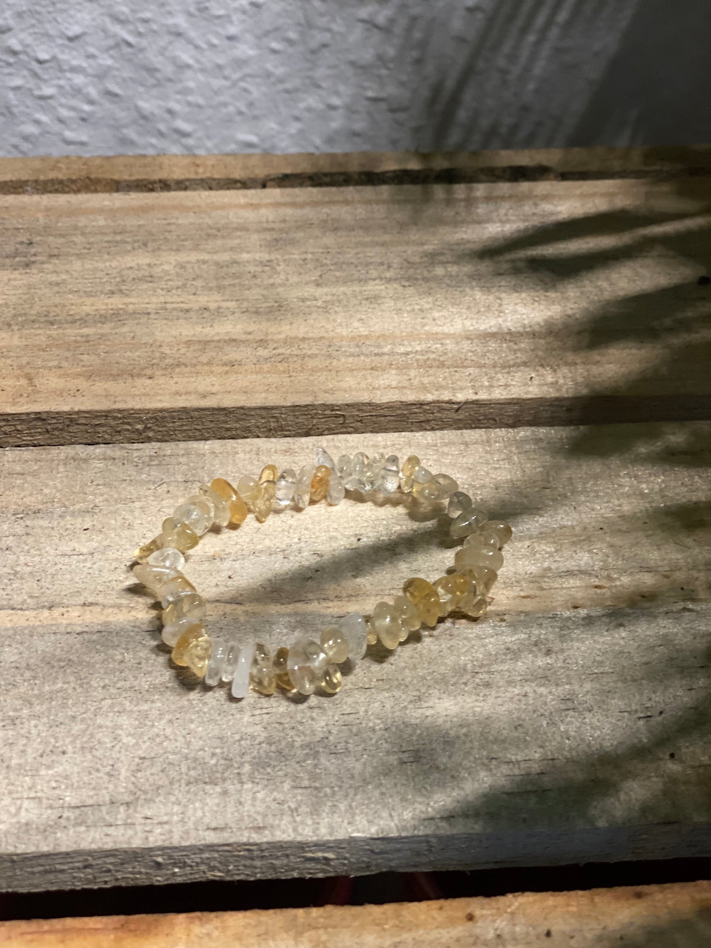 CITRINE full chip bracelet