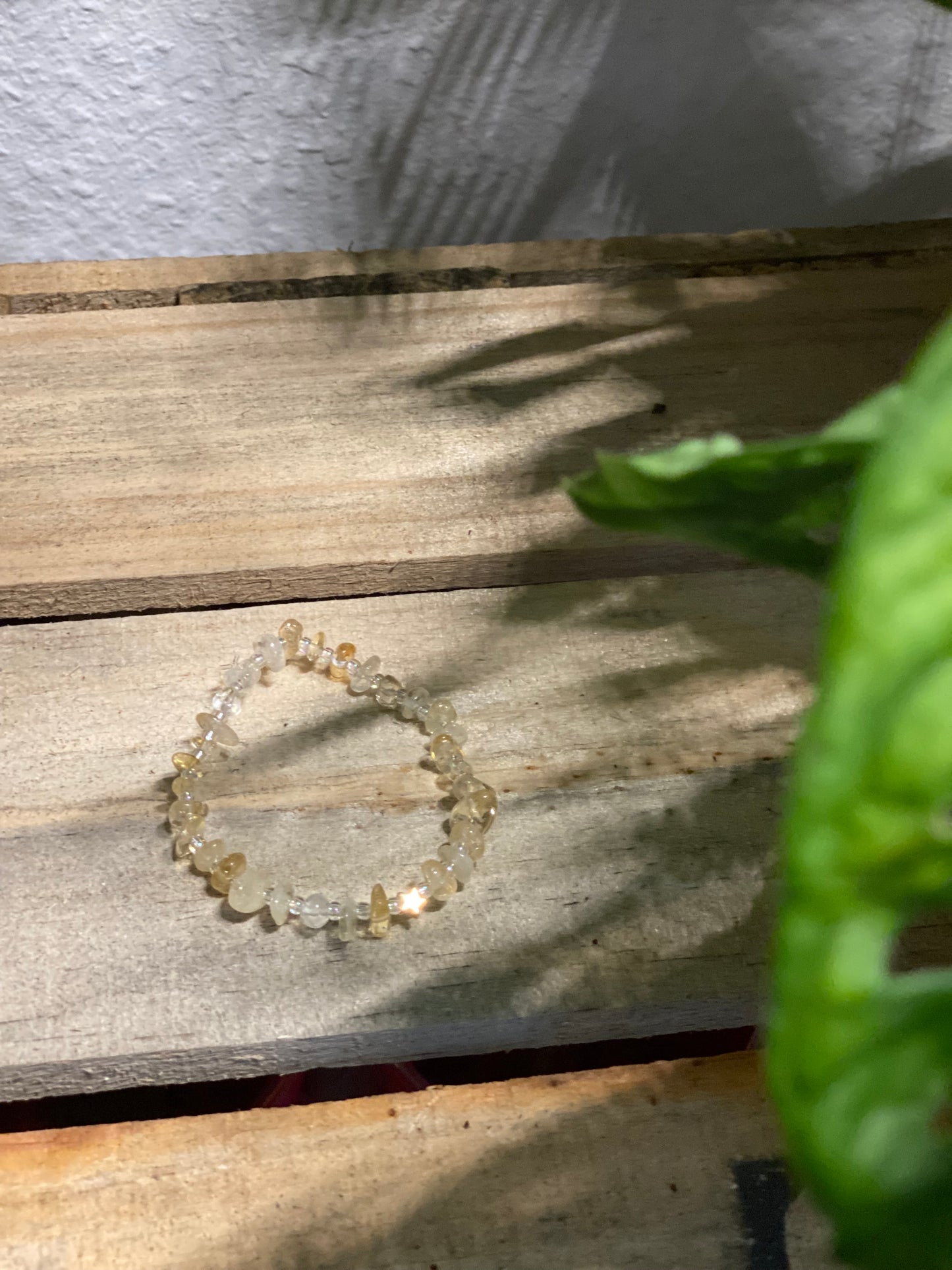 CITRINE STAR bracelet