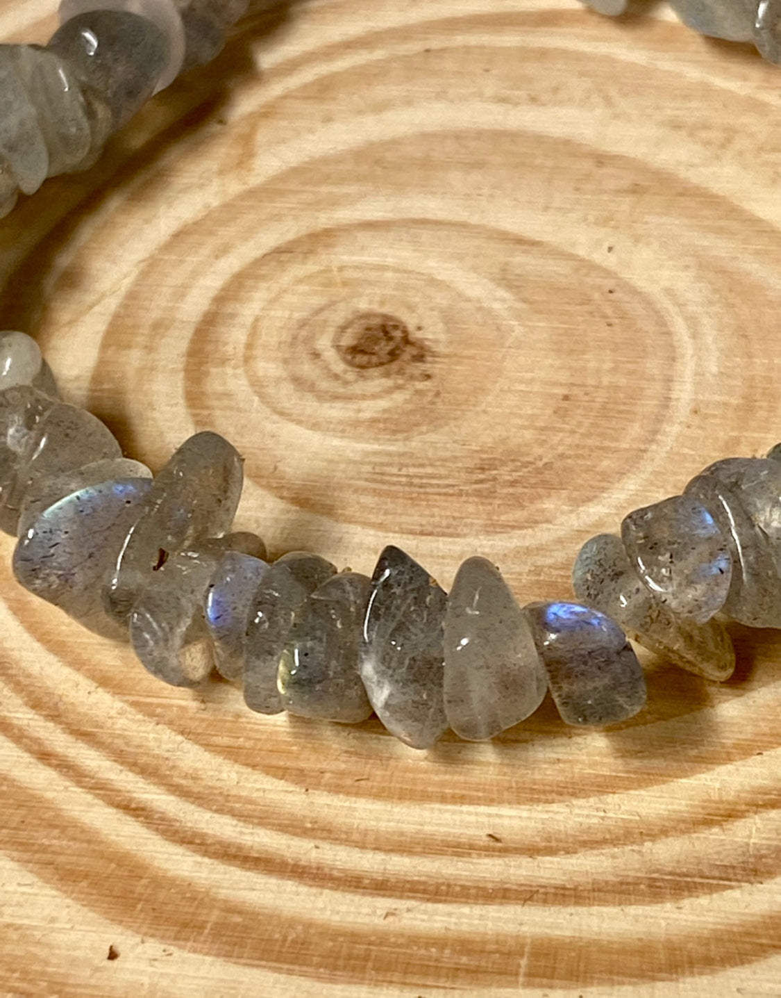 LABRADORITE full chip bracelet