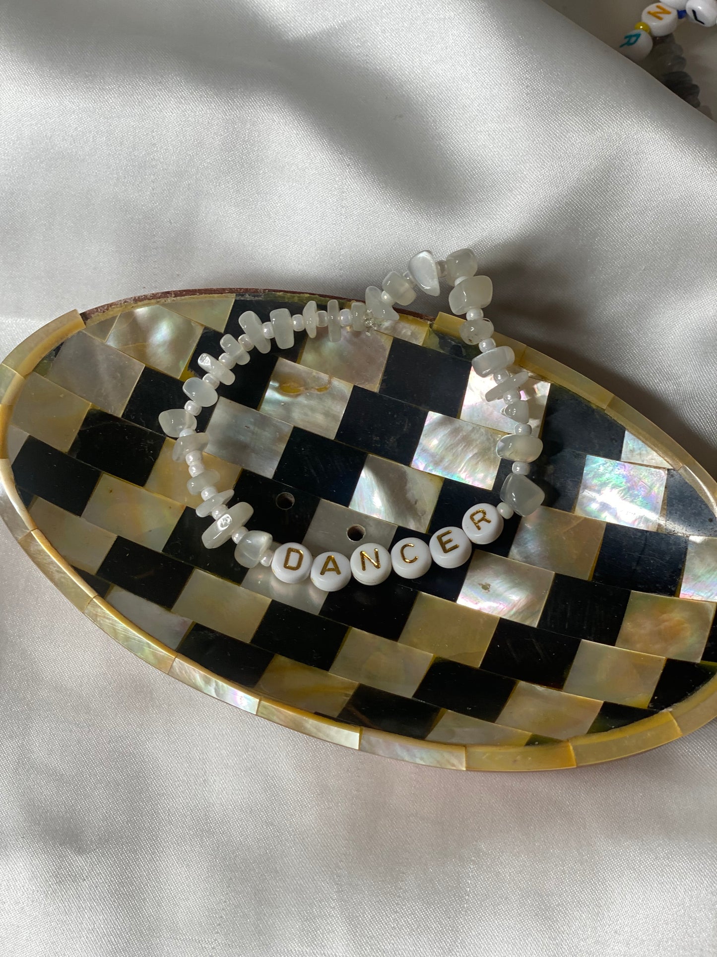 MOONSTONE chip bracelet