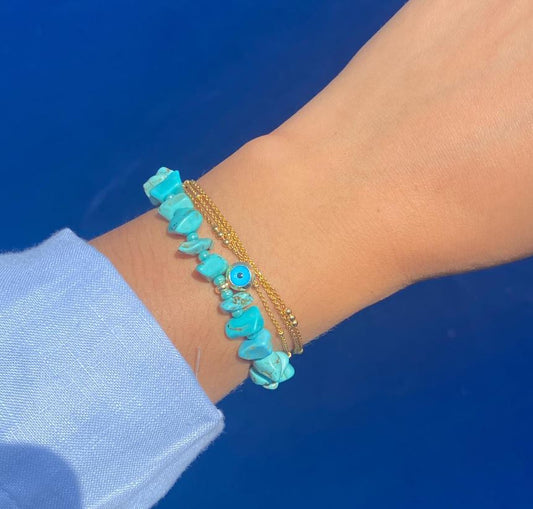 TURQUOISE protection bracelet