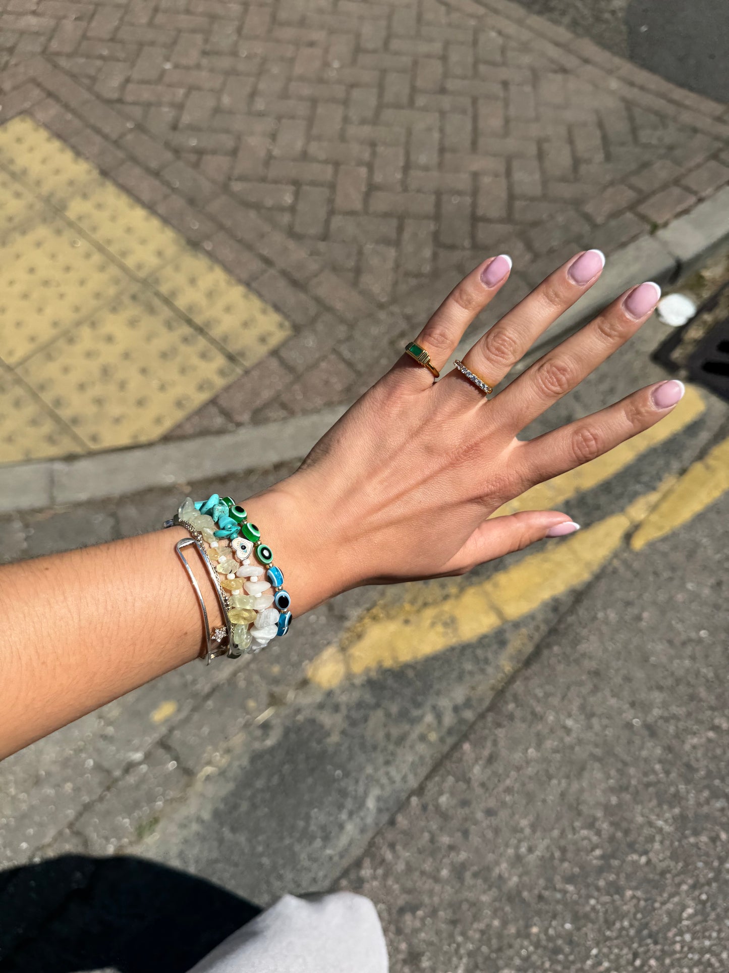 FOREST TO THE SEA evil eye bracelet