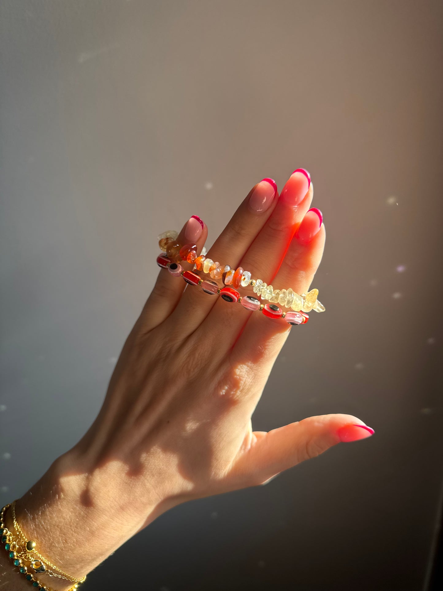 SUNSET SKIES evil eye bracelet