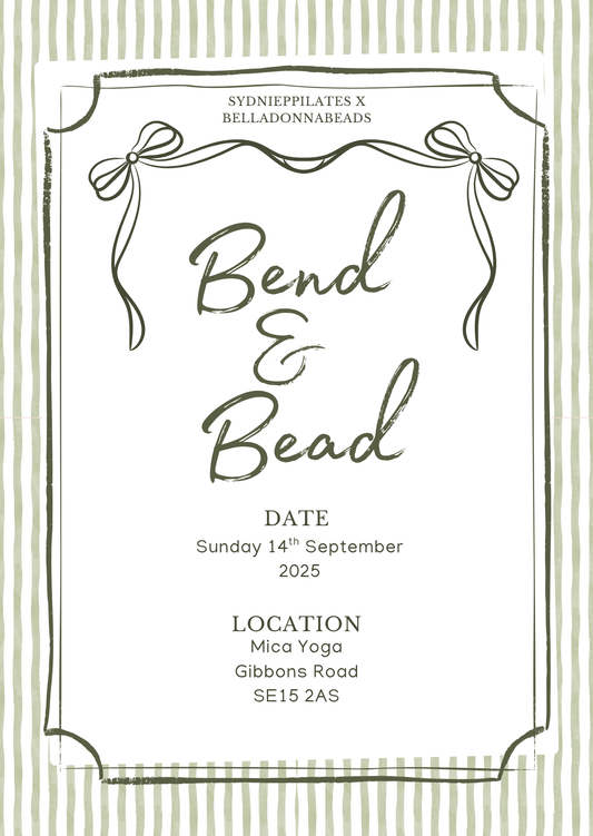 BEND & BEAD TICKET