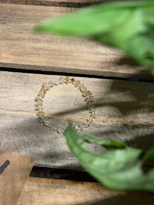 CITRINE STAR bracelet