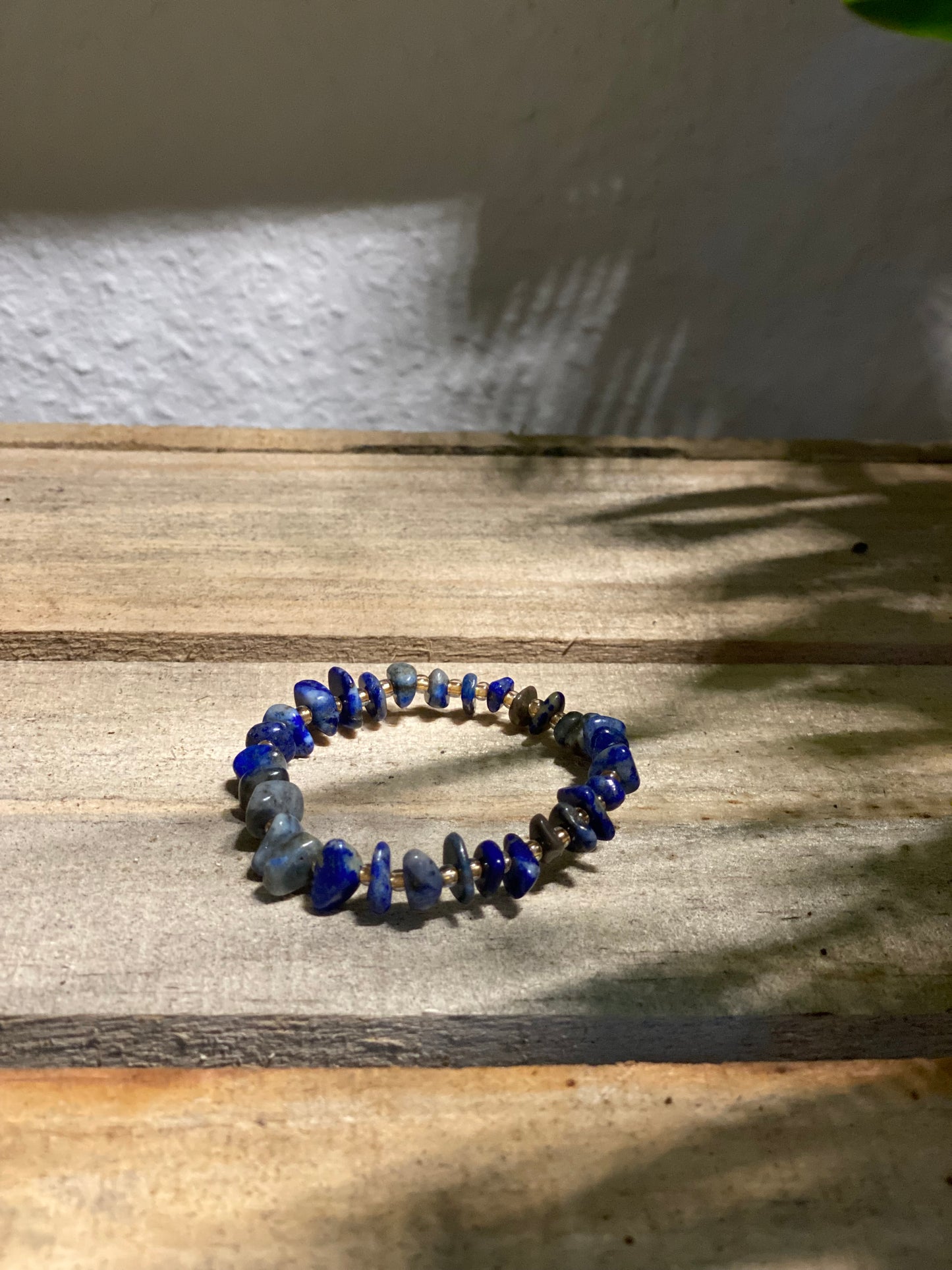 LAPIS LAZULI bead bracelet