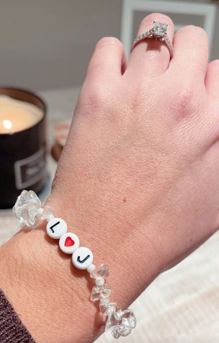 LOVERS CLEAR QUARTZ bracelet